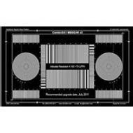 Adorama DSC Labs DX-1 MultiBurst Squarewave 16:9 / 4:3 Test Chart (White on Black) CDX1-29IW