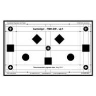 Adorama DSC Labs 24x14.7 FMR Senior Flare & Monitor Registration Chart SRW-FMR