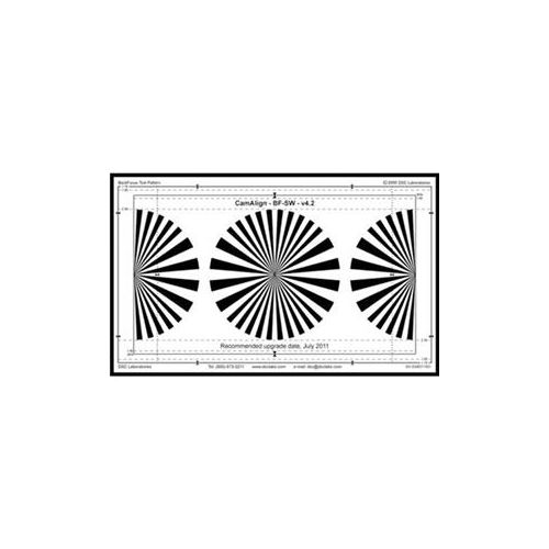  DSC Labs DX-1 BackFocus Calibration Chart CDX1-10W - Adorama