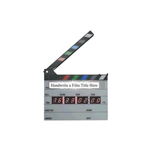  Adorama Cavision Next-Generation Clock Slate Plus with Strobe Light SSLC2818C-PLUS