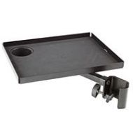 K&M 12227 Tray with Can/Cup Holder, Black 12227-000-55 - Adorama