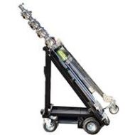 Adorama Backstage Strato Safe B150P Steel Stand Cart (Avenger), Black Hammertone GE-22