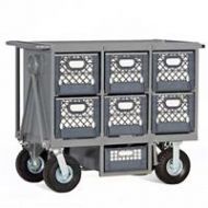 Studio Carts Six Crate Horizontal Cart SCH101 - Adorama