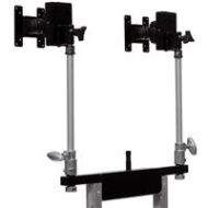 Adorama Backstage Mag Flat Screen Vertical Dual Riser with 5/8 Baby Pin MAG-01 VPR