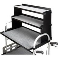 Adorama Backstage Magliner Junior Sound Tray Double Decker, Collapsible MAG-F JR-DD