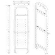 Backstage Magliner 40 Heavy Duty Nose MAG-N HD40 - Adorama