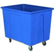 Adorama Wesco 16 Bushels Plastic Box Truck, 37x30x42.5, Blue 272519