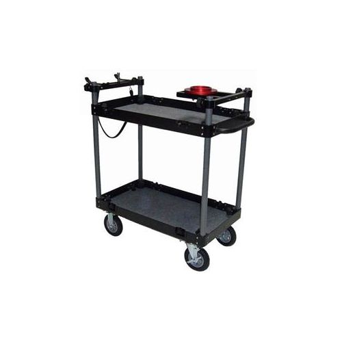  Adorama Backstage Mini Flight Case Cart with Wheels, Aluminum TR-06 MINI