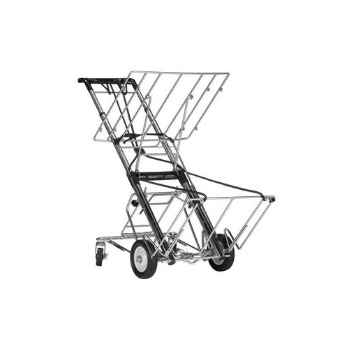  Adorama Clipper Products Norris Model 730 Super Tech Cart, Holds 400 Lbs, Black CLP730HDBK