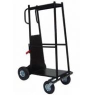 Adorama Backstage Equipment Steel Cart Plus with 8 and 10 Wheels for 18-20 C-Stands GE-04 PLUS