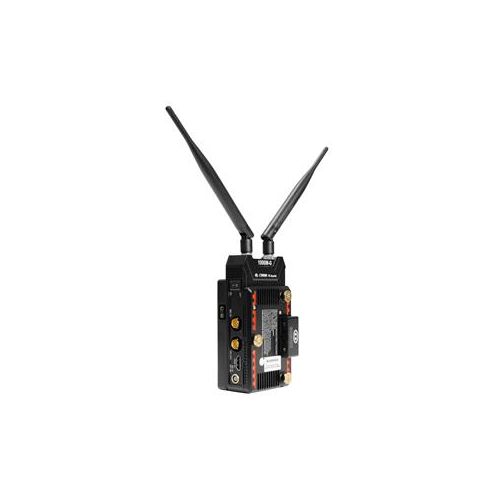  Adorama Cinegears Ghost-Eye 1000M ENG Wireless HDMI & SDI Video Transmitter, Gold Mount 6-126