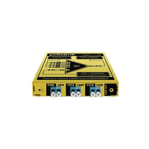  Adorama Lynx Technik AG yellobrik OCM 1841 1/2RU 4-Channel CWDM Optical Mux/Demux OCM1841