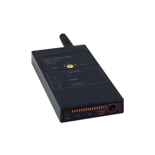  Adorama KJB Security Products DD12031 iProtect RF Wireless Signal Detector DD12031