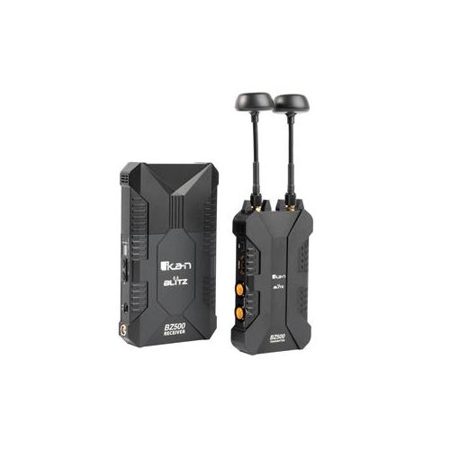  Adorama Ikan Blitz 500 3G-SDI/HDMI Wireless Transmitter & Receiver Set with Hard Case BZ500