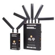 Adorama Cinegears 300M Ghost-Eye Wireless HDMI&SDI Video Transmission Kit, Gold Mount V2 6-310