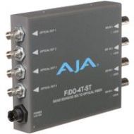 Adorama AJA FiDO 4 Channel 3G-SDI to ST Fiber Mini Converter FIDO-4T-ST