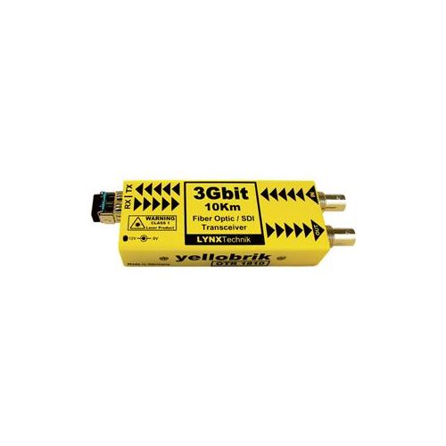  Adorama Lynx Technik AG yellobrik OTR 1810 Fiber Optic/SDI Transceiver, Multimode LC OTR1810MM