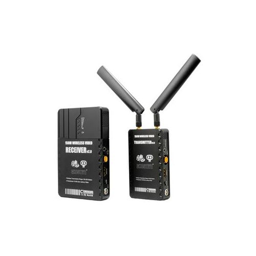  Adorama Cinegears 150M Ghost-Eye HD & SDI Video Transmission Kit V2, Gold Mount 6-154