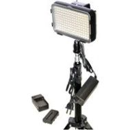 Adorama Bescor XT160 Bi-Color LED On-Camera 1-Light with 6.6 Stand & NP-F-Type Battery XT160SB