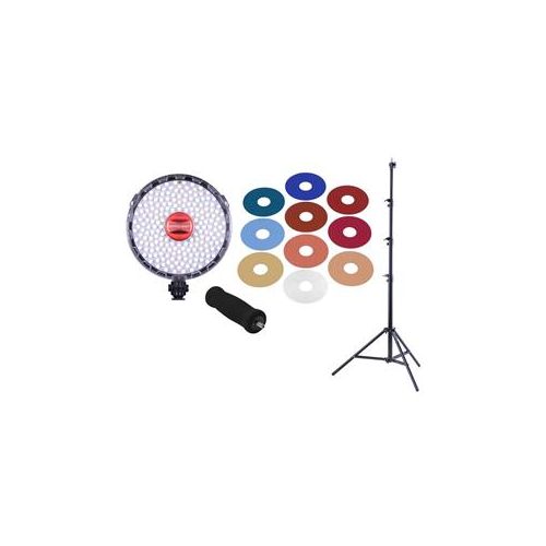  Adorama Rotolight Neo 2 OnCamera LED Light Bundle W/Air Cushioned Heavy Duty Light Stand RL-NEO-II BUNDLE A