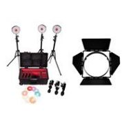 Adorama Rotolight NEO-II 3 Light Kit With Rotolight NEO Barn Door RL-NEO-KIT-II A