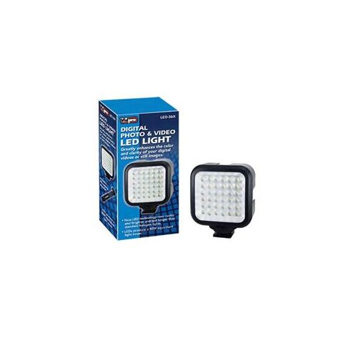  VidPro LED-36X Digital Photo & Video LED Light LED-36X - Adorama