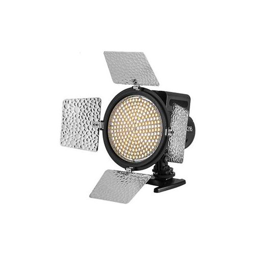  Adorama Yongnuo YN-216 3200-5500K Dimmable LED Video Light for Camera or Camcorder YN216 3200-5500K