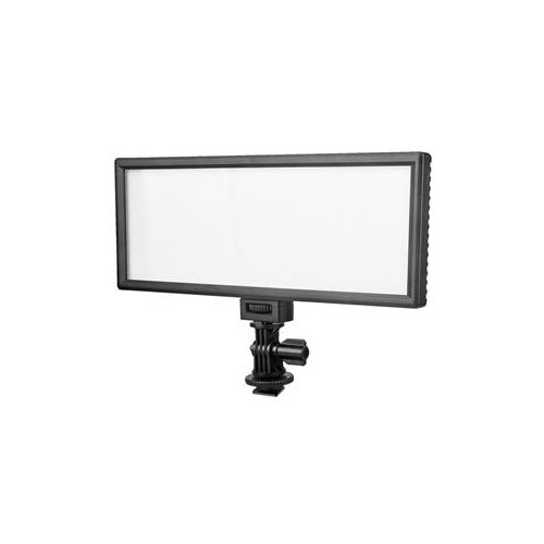  Adorama Viltrox L-132T On-Camera Bi-Color LED Light with LCD Display, 132 LED Lamp Beads L-132T