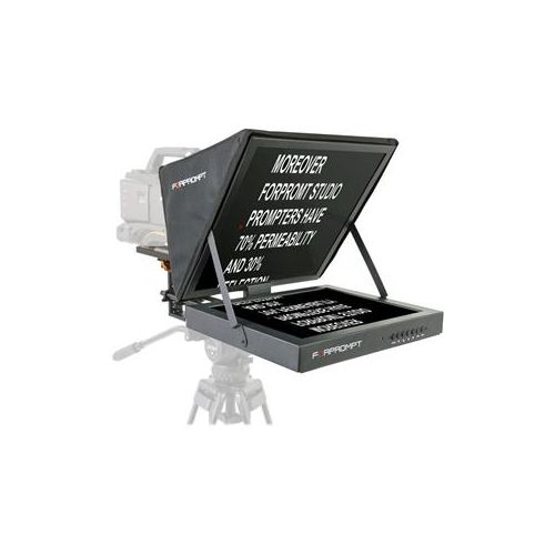  Adorama Fortinge PRO Series 19 High Brightness Studio Teleprompter Set, 1280x1024 PROS19-HB