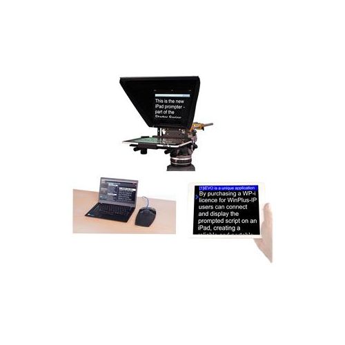  Adorama Autocue/QTV Starter Series iPad Teleprompter Package W/Device License /Software OCU-SSPIPADP A