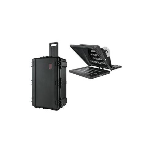  Adorama Ikan PT4500-SDI Professional 15 High Bright Beam Splitter Teleprompter, 3G-SDI PT4500-SDI