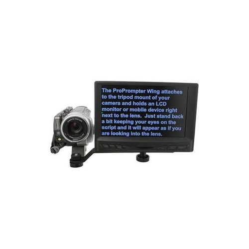  Adorama ProPrompter PP-WING-LCD7KIT Wing 7 LCD Prompting Kit with Software PP-WING-LCD7KIT