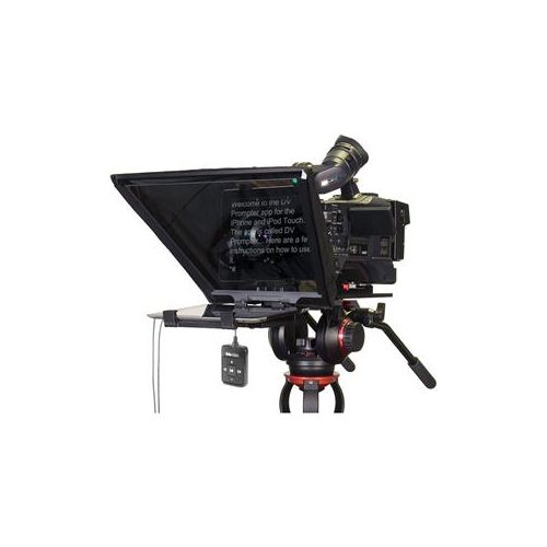  Adorama Datavideo TP-650B Large Screen Prompter with Bluetooth Remote and Hard Case TP650 PK