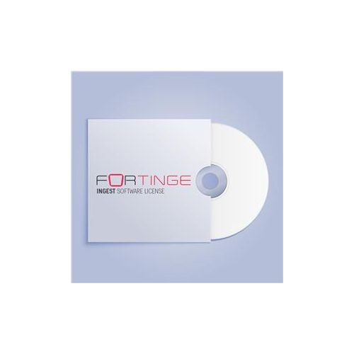  Adorama Fortinge FORINGEST Vital Recording Multi-Channel Ingest Software (CD) FORINGEST-DV