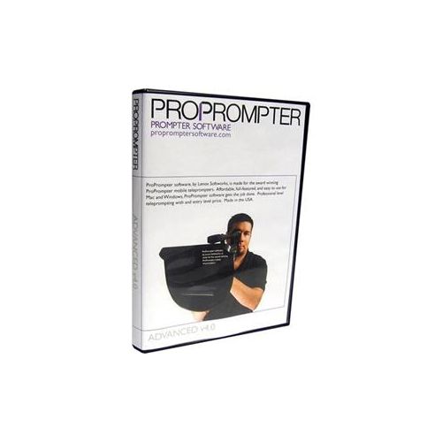  Adorama ProPrompter Advanced Software v4 for Mac/Windows PP-PROSW-402