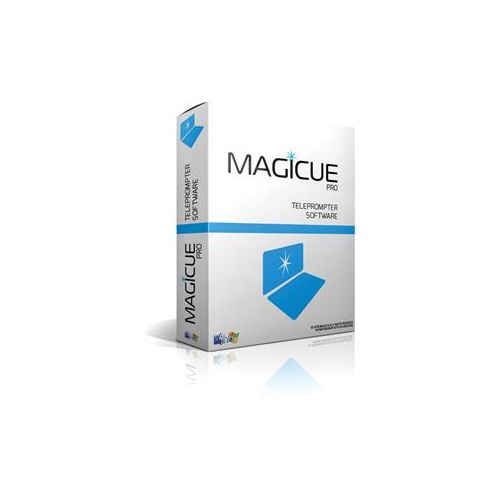  Adorama MagiCue Pro Software for Studio & Presidential Prompters, Electronic Download MAQ-SW-PRO