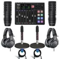 Adorama Rode Microphones RODECaster Pro Integrated Podcast Production Console W/ACC KIT RODECASTER PRO L