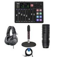 Adorama Rode Microphones RODECaster Pro Integrated Podcast Production Console W/ACC KIT RODECASTER PRO K