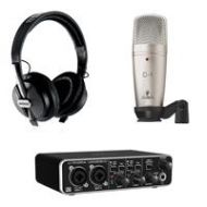 Adorama Behringer U-Phoria Studio Pro Complete Recording Bundle with UMC202HD Interface UPHORIASTUDIOPRO