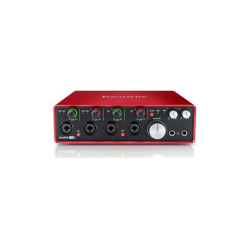  Adorama Focusrite Scarlett 18i8 USB 2.0 Audio Interface, 2nd Generation SCARLETT18I82NDGEN