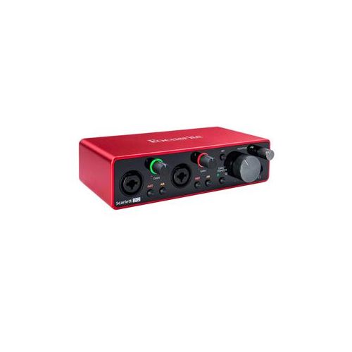  Adorama Focusrite Scarlett 4i4 3rd Generation USB Interface SCARLETT-414-3G