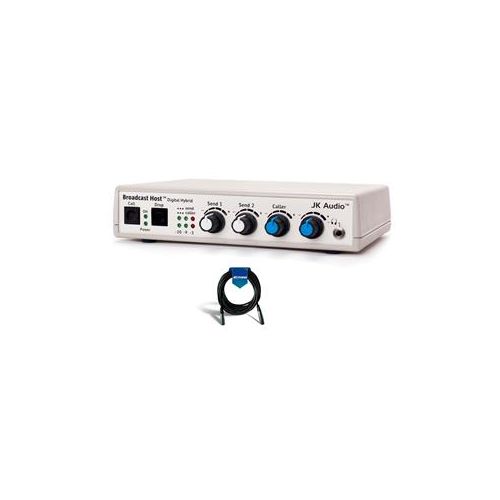  Adorama Jk Audio Broadcast Host Analog Desktop Digital Hybrid With 15 8mm XLR Mic Cable HOST A
