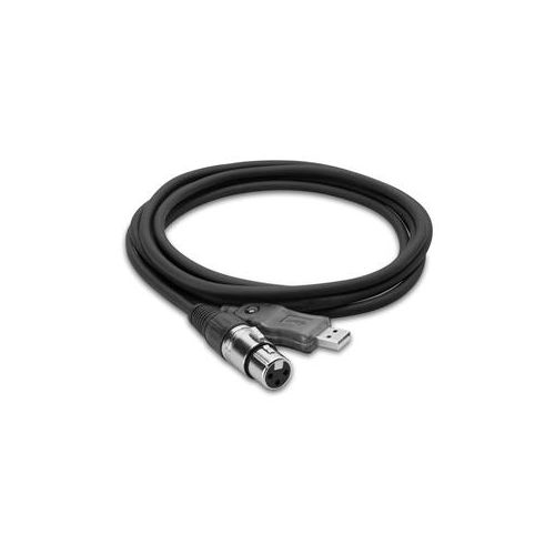  Adorama Hosa Technology 10 (3m) Tracklink Microphone XLR Female to USB Interface Cable UXA-110