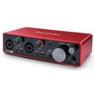 Adorama Focusrite Scarlett 2i2 2x2 USB Audio Interface (3rd Generation) SCARLETT-212-3G