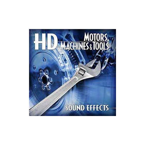  Adorama Sound Ideas 344 High Definition Motors, Machines & Tools Sound Effects Library SI-G-MOTMAC