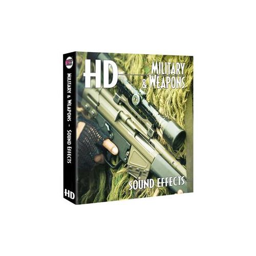  Adorama Sound Ideas HD-Military & Weapons Sound Effects Library on Hard Drive - Mac SI-G-WEAPON