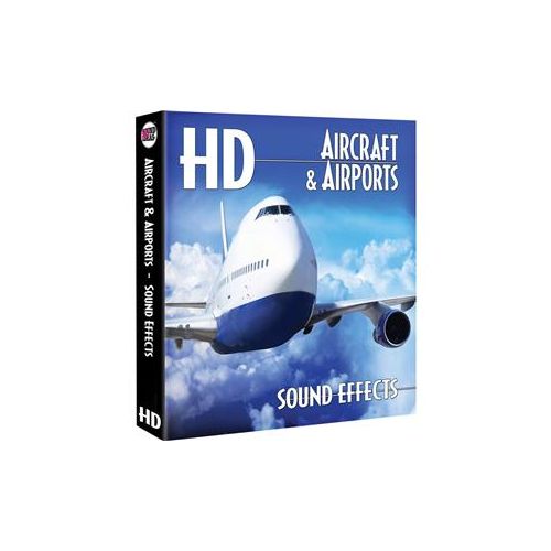  Adorama Sound Ideas HD-Aircraft & Airports Sound Effects Library on Hard Drive - Mac SI-G-AIRCRAFT