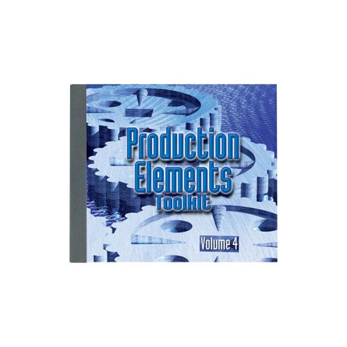  Adorama Sound Ideas Production Elements Toolkit Volume 4 Audio CD M-SI-PRO-ELEM4