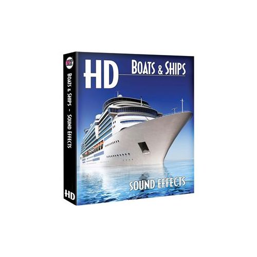  Adorama Sound Ideas HD-Boats & Ships Sound Effects Library on Hard Drive - Mac SI-G-BOATS