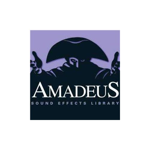  Adorama Sound Ideas Amadeus Sound Effects Library Audio CDs, 5 CDs SI-AMADEUS